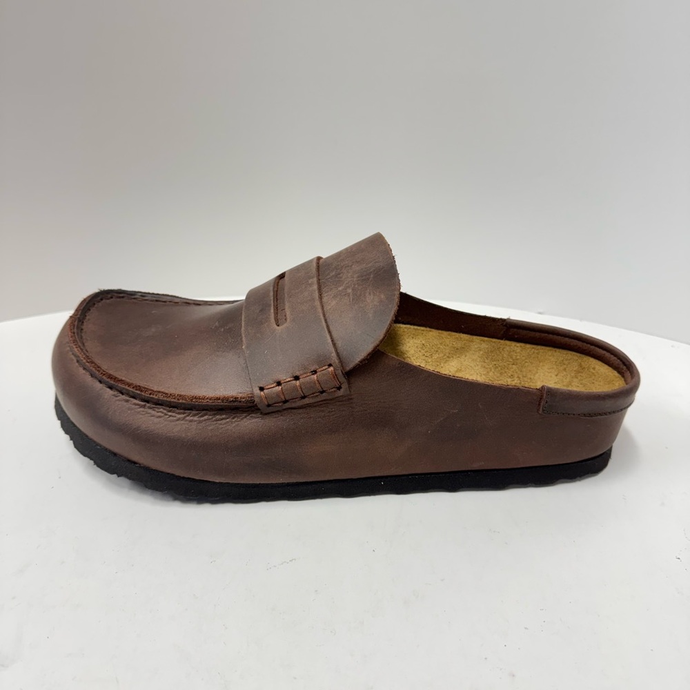 Birkenstock Naples Wrapped Havana, Regular Fit - New